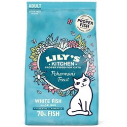 Lily's Kitchen fisherman's feast adult - bela riba in losos 800g Cene