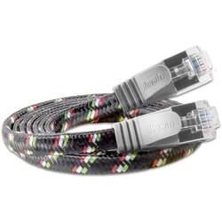 Slim Wirewin PKW-TOUGH-STP-K6 1.0 RJ45 omrežni kabel\, Patch kabel CAT 6 U/FTP 1.00 m siva ploščati 1 kos, (20418211) Cene