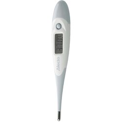 Alecto Digitalni termometer s fleksibilnim nastavkom s pomnilnikom in alarmom za povišano telesno temperaturo, Bela / Modra, (5000277492) Cene