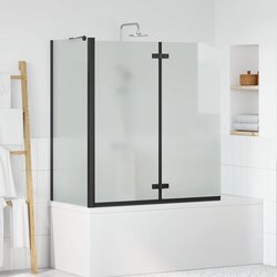  Obloga za tuš Črna 120 x 68 x 130 cm ESG steklo in aluminij Cene