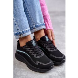 Kesi Women's Fashionable Sport Shoes Sneakers Black Ida Cene