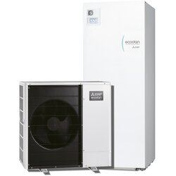Mitsubishi PUZ-SWM80YAA+ERST20F-YM9E 8 kW toplotna črpalka z integriranim 300l bojlerjem (model 2026, ogrevanje in hlajenje) - Cene