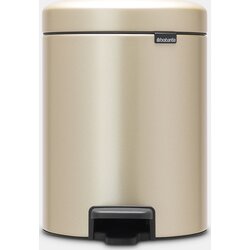 Brabantia Koš za odpadke s pedalom Newicon, 5L s plastičnim vložkom - Champagne Cene
