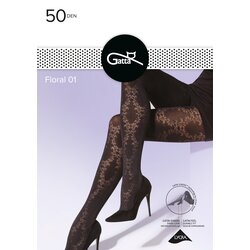 Gatta Floral 01 Nero 2-S Cene