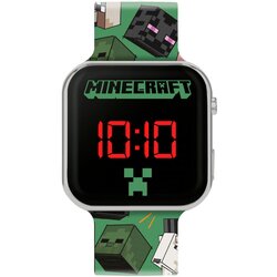 Peers Hardy Group Peers Hardy Grup Dječiji digitalni LED sat Minecraft, Zeleni Cene