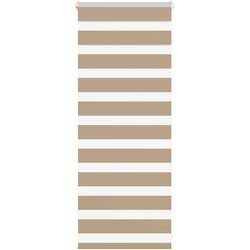 vidaXL Zebra zavesa peščeno rjava 65x100 cm širina blaga 60,9 cm poliester, (5000297374) Cene