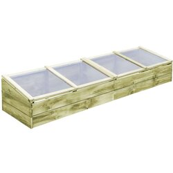  Staklenik od impregnirane borovine 200 x 50 x 35 cm Cijene