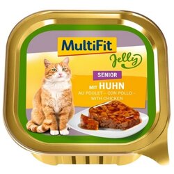 MultiFit Cat Jelly Senior Piščanec 100g ALU-pak Cene