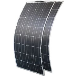 dgsunlight Fleksibilni solarni panel kit, 12V izhod, primeren za čoln, avto, RV, 200w solarni panel, (5000156996) Cene