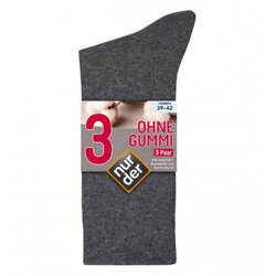 Nur Die Čarape muške bez gume 3/1 sive 39-42 485501 Cene
