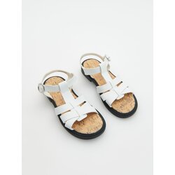 Reserved Girls` sandals - bela Cene