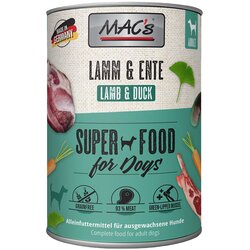 MAC's Varčno pakiranje MAC's Adult Superfood 12 x 400 g - Jagnjetina in raca Cene
