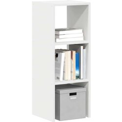 vidaXL Polica za knjige s mogućnošću slaganja bijela 30x30x80 cm Cijene