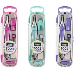 Junior 5008, šestar, kutijica, pastel, miks Cene
