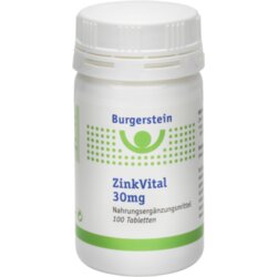 Burgerstein ZinkVital 30 mg - 100 tabl. Cene
