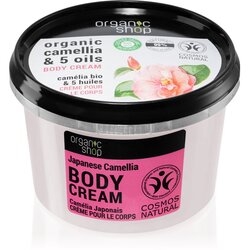 Organic Shop Organic Camellia & 5 Oils negovalna krema za telo 250 ml Cene