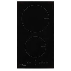 IsEasy T2V-01M – Ugradbena staklokeramička ploča za kuhanje s 2 zone, 3000 W, upravljanje na dodir, 30 cm, crna Cene