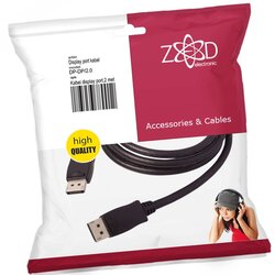 Zed Electronic Kabel display port na display port, dužina 2.0 m - DP-DP/2.0 Cene