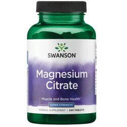Swanson magnesium citrate 112,5 mg – podrška mišićima i nervima Cene