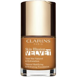 Clarins Skin Illusion Velvet tekoči puder z mat finišem z hranilnim učinkom odtenek 117N 30 ml Cene