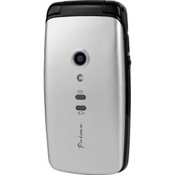 Doro 406 senior preklopni telefon stanica za punjenje, sos ključ crna, srebrna Cene