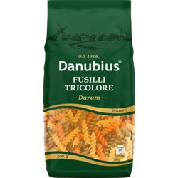 Danubius fusilli tricolore 400 gr Cene