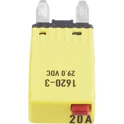 Hansor Standardni plosnati osigurač za automatski osigurač 10 A Crvena Circuit Breaker Mini, type 3. Manual Reset, 10A CBA3 Seri Cene