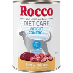 Rocco Diet Care Weight Control govedina in piščanec - Varčno pakiranje: 24 x 400 g Cene