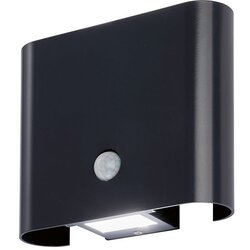 Fischer & Honsel Črna LED stenska svetilka Magnetics – Cene
