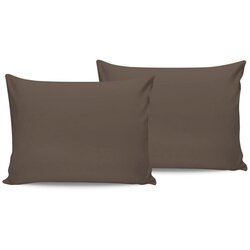Brown pillowcase set (2 pieces) (eu) (it) Cene