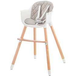Kinderkraft otroški stol za hranjenje 2v1 sienna™ grey Cene