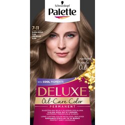 PALETTE DE LUX Palette Deluxe permanentna barva za lase odtenek 7-11 Cool Medium Blond 1 kos Cene