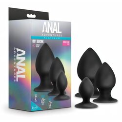 Anal Adventures Komplet širokih analnih čepova Cene