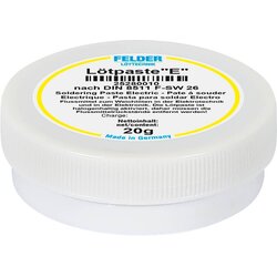 Felder Löttechnik Felder ISO-Flux ''E'' pasta za spajkanje Vsebina 20 g, (20429375) Cene