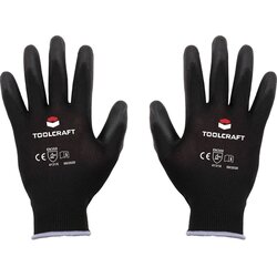 Toolcraft TO-5621547 poliester, poliuretan rukavice za rad Veličina (Rukavice): 9 EN 388 cat ii 1 Par Cijene