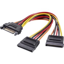  Adapter power SATA na 2x power SATA Cene