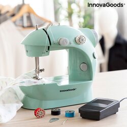 InnovaGoods Mini prenosni šivalni stroj z LED diodo, rezalnikom niti in dodatki Sewny (21546194) Cene