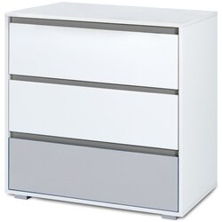 Klups Previjalna komoda Dalia grey/white Cene