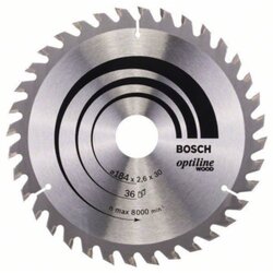 Bosch List kružne testere Optiline Wood 184 x 30 x 2,6 mm, 36 2608640611 Cene