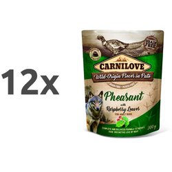 Carnilove dog adult - fazan & listi maline, vrečka 300g 12 x 300 g Cene