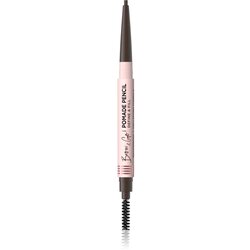 Eveline Cosmetics Brow & Go! vodootporna olovka za obrve sa četkicom 2 u 1 nijansa Dark Brown 4 g Cijene