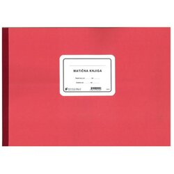 NARODNE NOVINE-UT XIX-16 MATIČNA KNJIGA (CRVENI KRIŽ); Knjiga 44 stranice, 42 x 29,7 cm Cene
