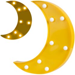 Nukido Moon Night Light - Modern LED Lamp for Kids and Home, (21740626) Cene