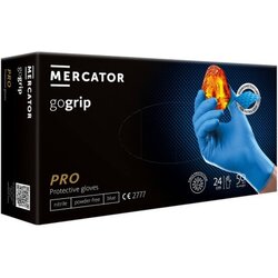 MERCATOR medical jednokratne rukavice gogrip pro plave bez pudera veličina l ( rp3006300l ) Cene