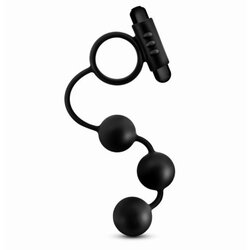 Anal Adventures Analne kuglice s vibracijskim prstenom za penis Cijene