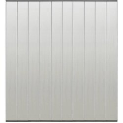 vidaXL Mrežasta zavesa za vrata proti mrčesu 10-delna črna 240x240 cm Cene