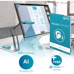 IRIScan I.R.I.S. IRIScan Visualizer 7 Overhead scanner 4160 x 3120 DPI A3 Arctic blue, Silver Cene