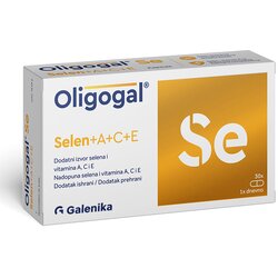 Oligogal Se kapsule 30 komada Cene