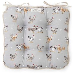 Cooksmart ® Pamučan jastuk za sjedenje 40x43 cm Hen House – Cene