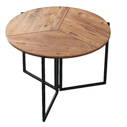 BigBuy Jedilne mize Table à manger Origami pliable chêne clair Bež Cene